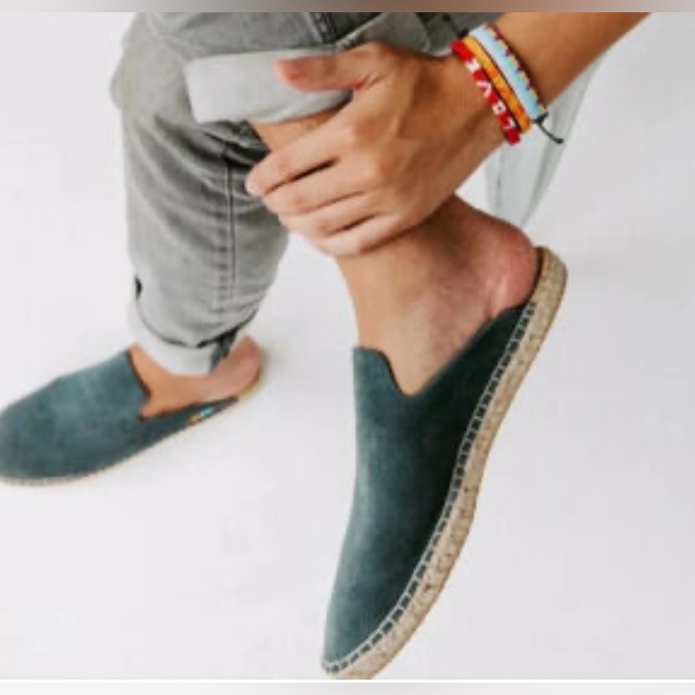 Ubuntu Suede Mules Ladies Size 8W